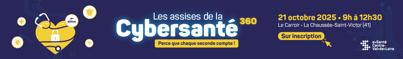 Bannière Assises Cybersanté 2025